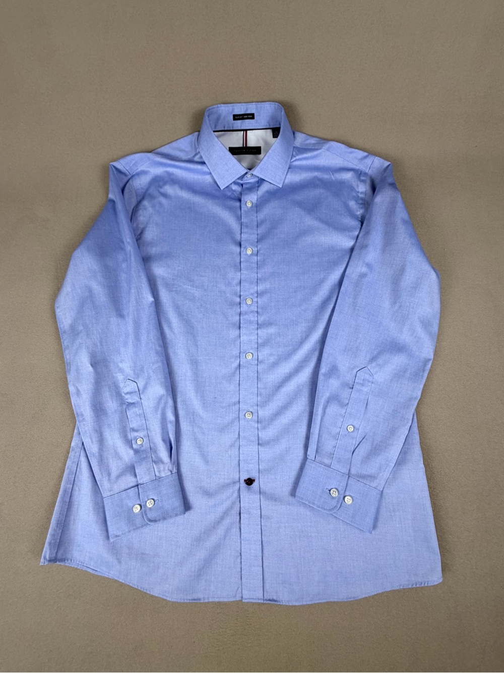 Tommy Hilfiger Light Blue Long Sleeve Dress Shirt
SKU0002